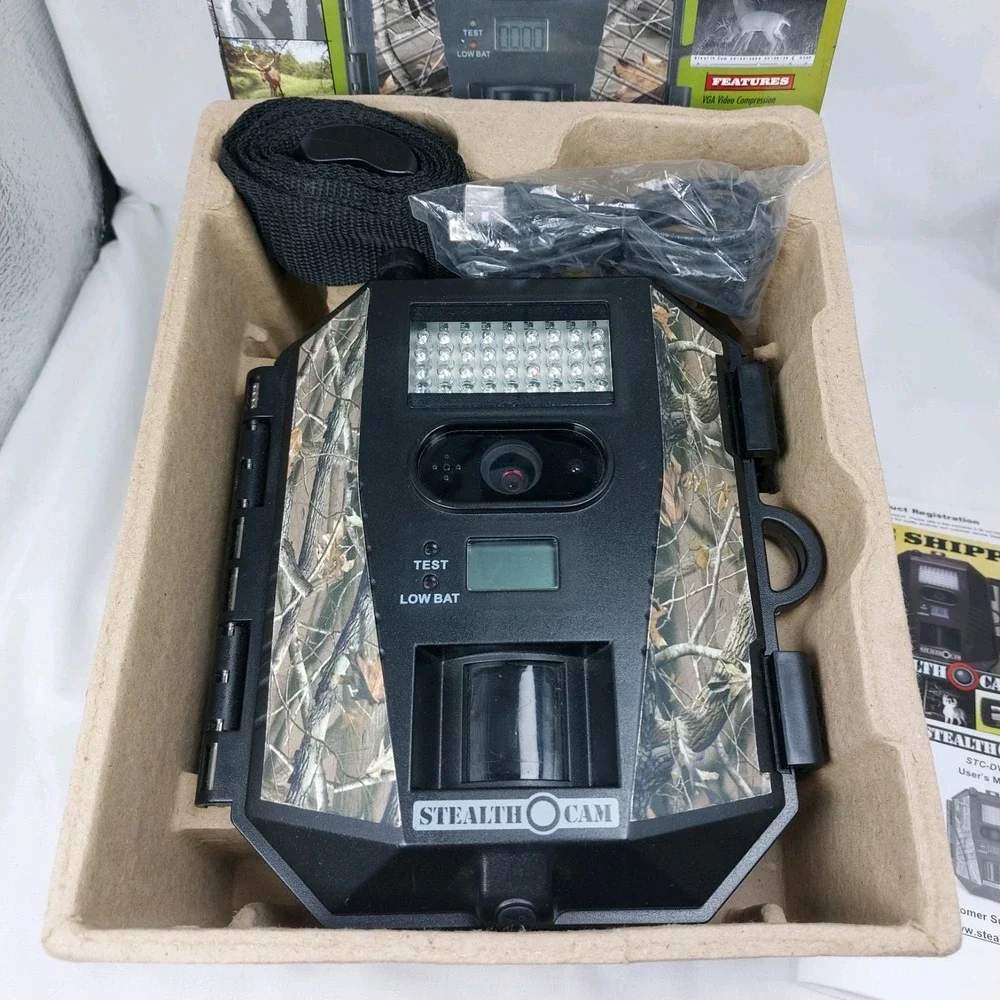 NEW Stealth Cam Sniper IR Jim Shockey Signature Edition Digital Video Camera 8MP